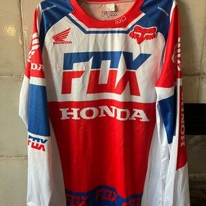 Fox Honda dirt bike shirt